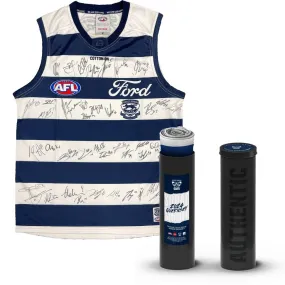 GEELONG CATS 2024 SQUAD SIGNED OFFICIAL GUERNSEY