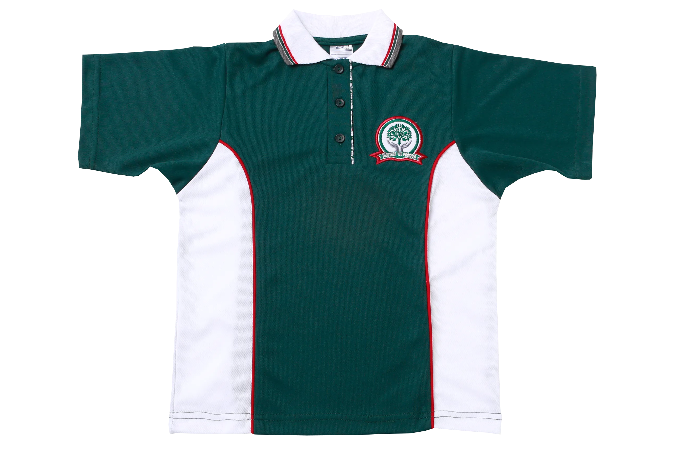 Golf Shirt Moisture Management EMB - Glenashley Girls Junior