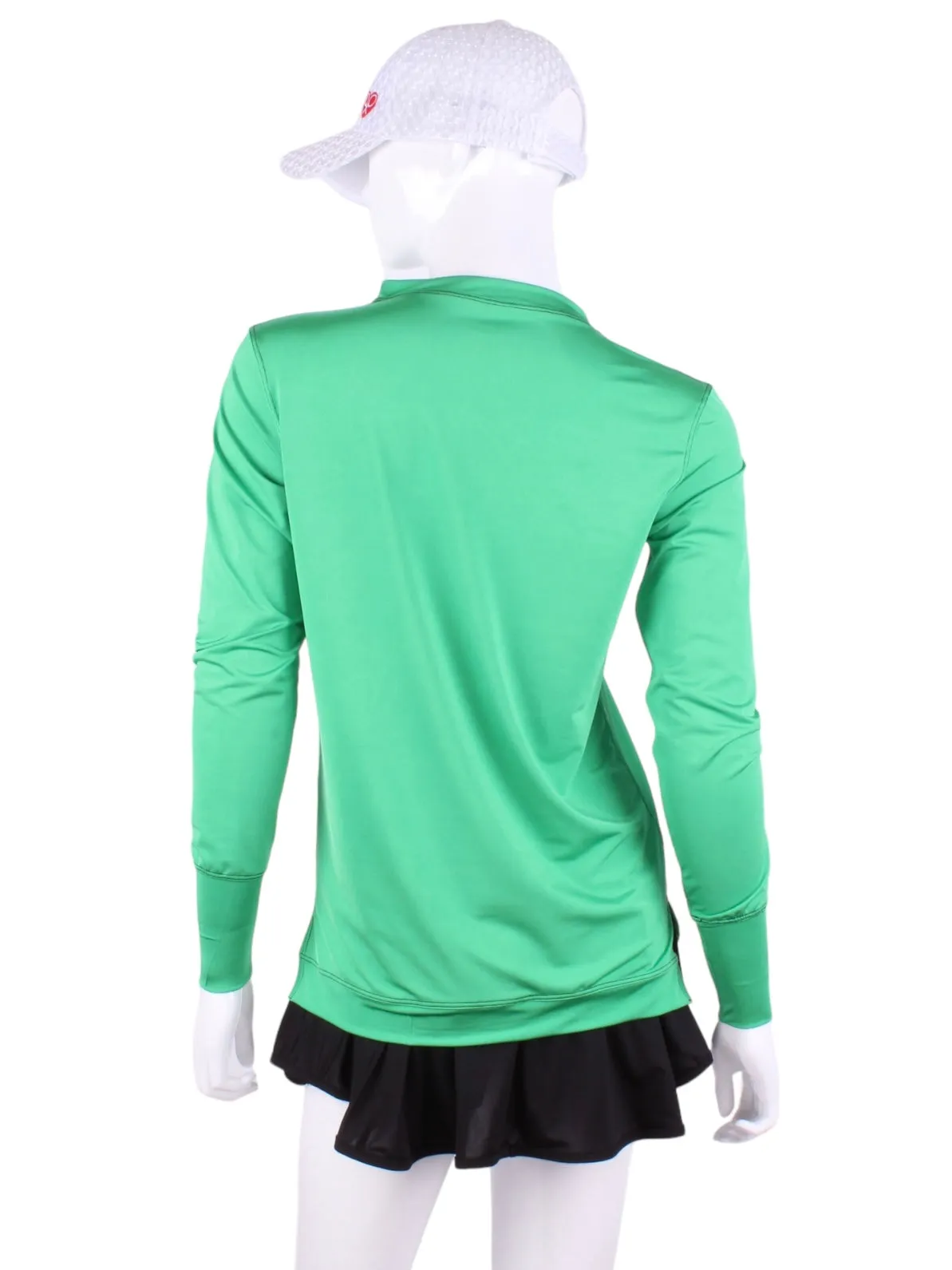 Green Long Sleeve Very Vee Tee