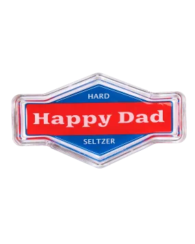 Happy Dad Logo Ashtray