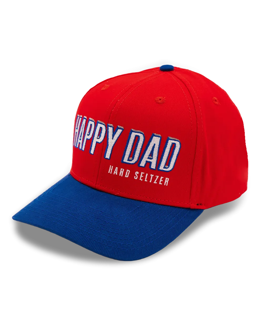 Happy Dad Sports Hat (Red)