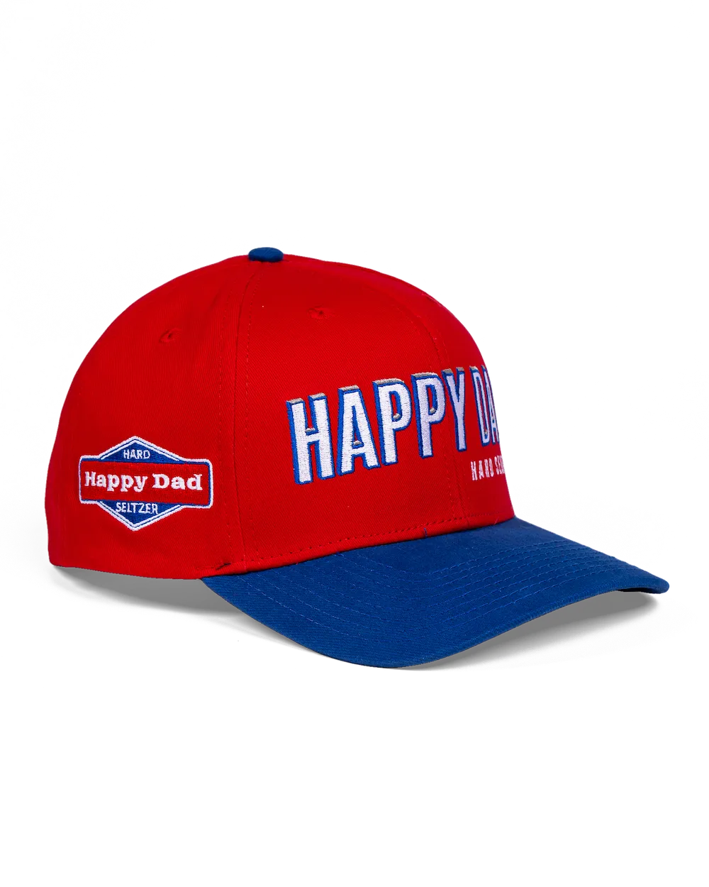 Happy Dad Sports Hat (Red)