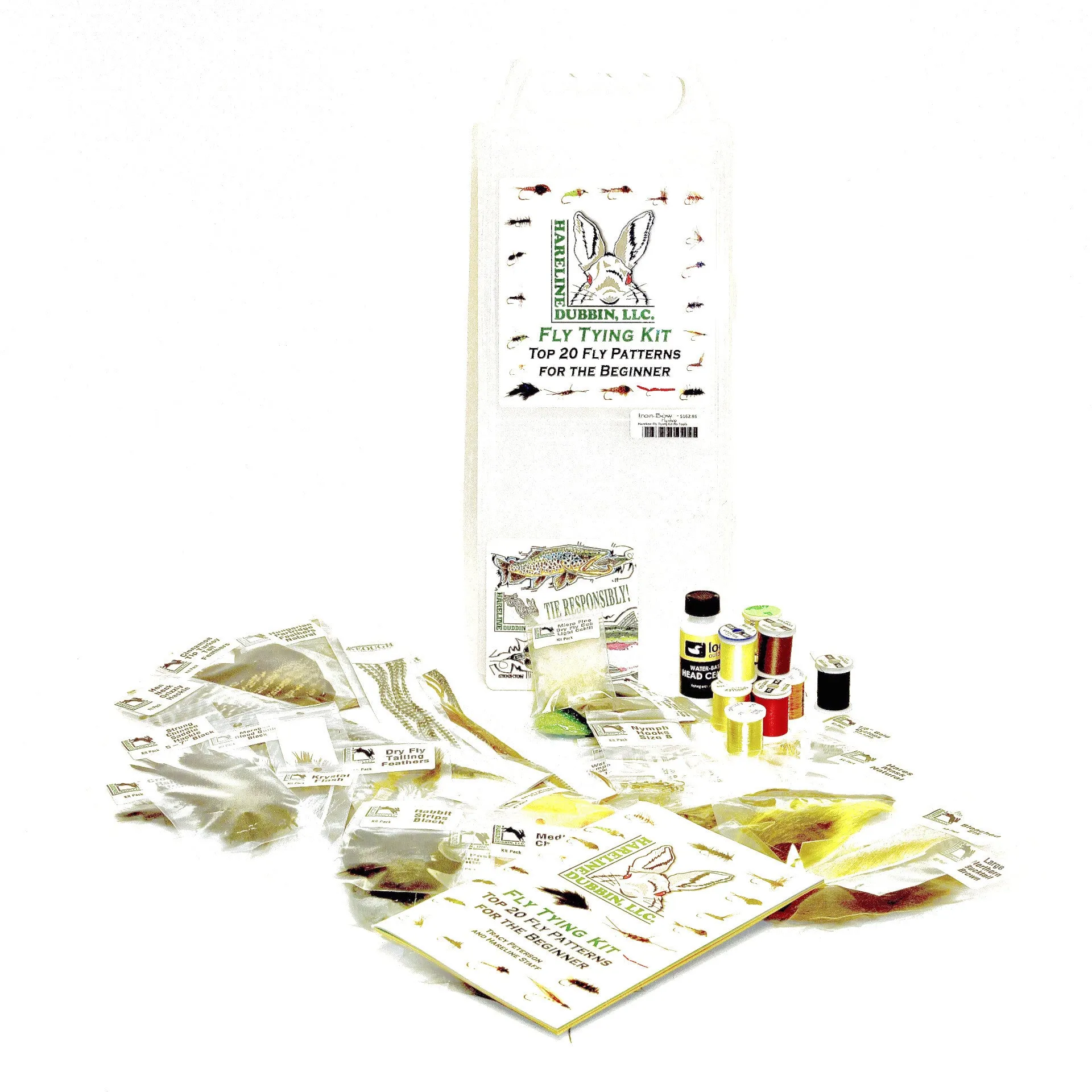 Hareline Fly Tying Material Kit