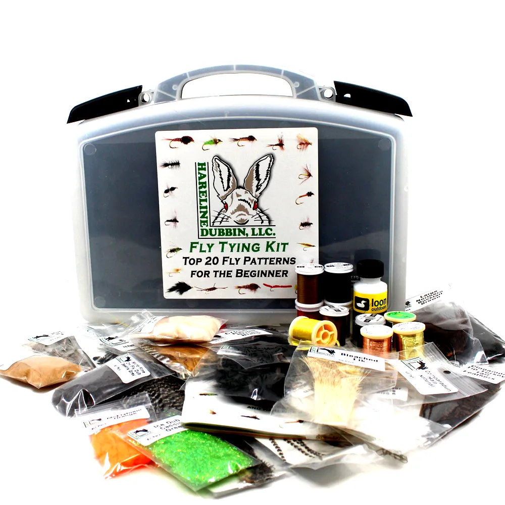 Hareline Fly Tying Material Kit