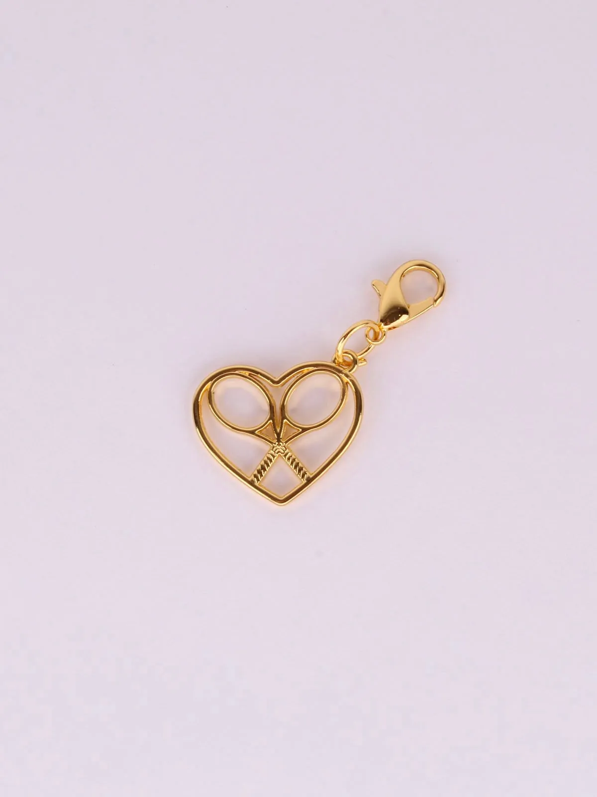 Heart   Racket Charm