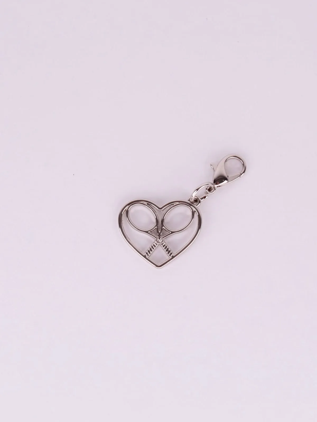 Heart   Racket Charm