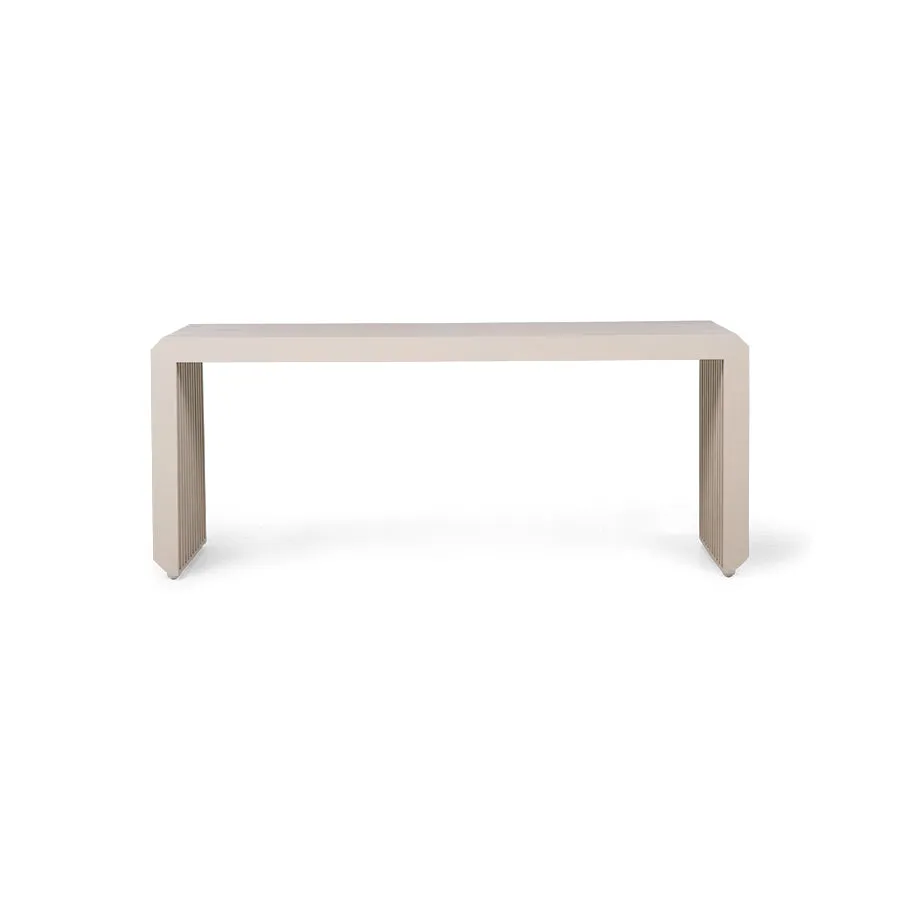 HKliving Slatted Bench