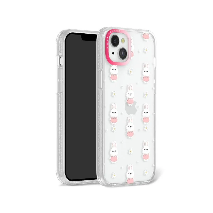 iPhone 12 Rabbit in Pink Phone Case MagSafe Compatible