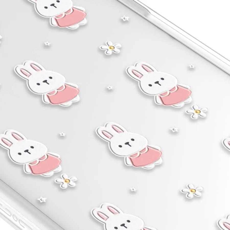 iPhone 12 Rabbit in Pink Phone Case MagSafe Compatible