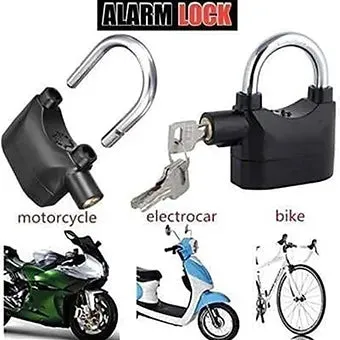 Kaala Taala Alarm Lock Heavy with 3 Keys