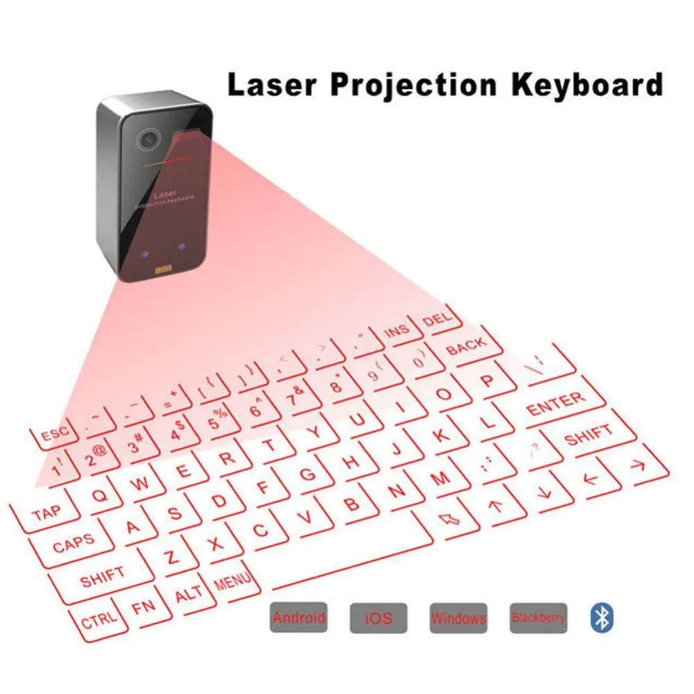 Laser Projection Keyboard