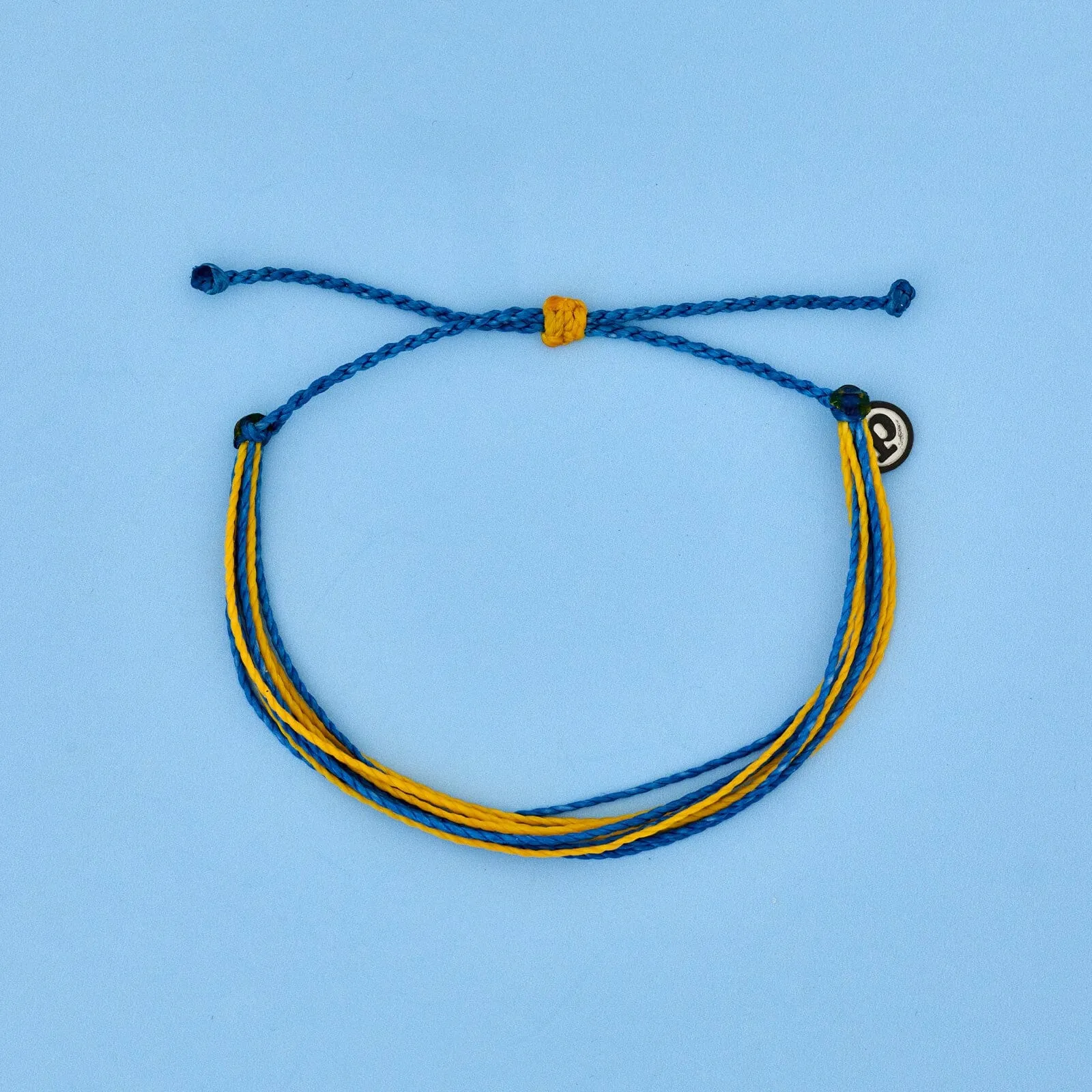 Light Blue & Yellow Bracelet