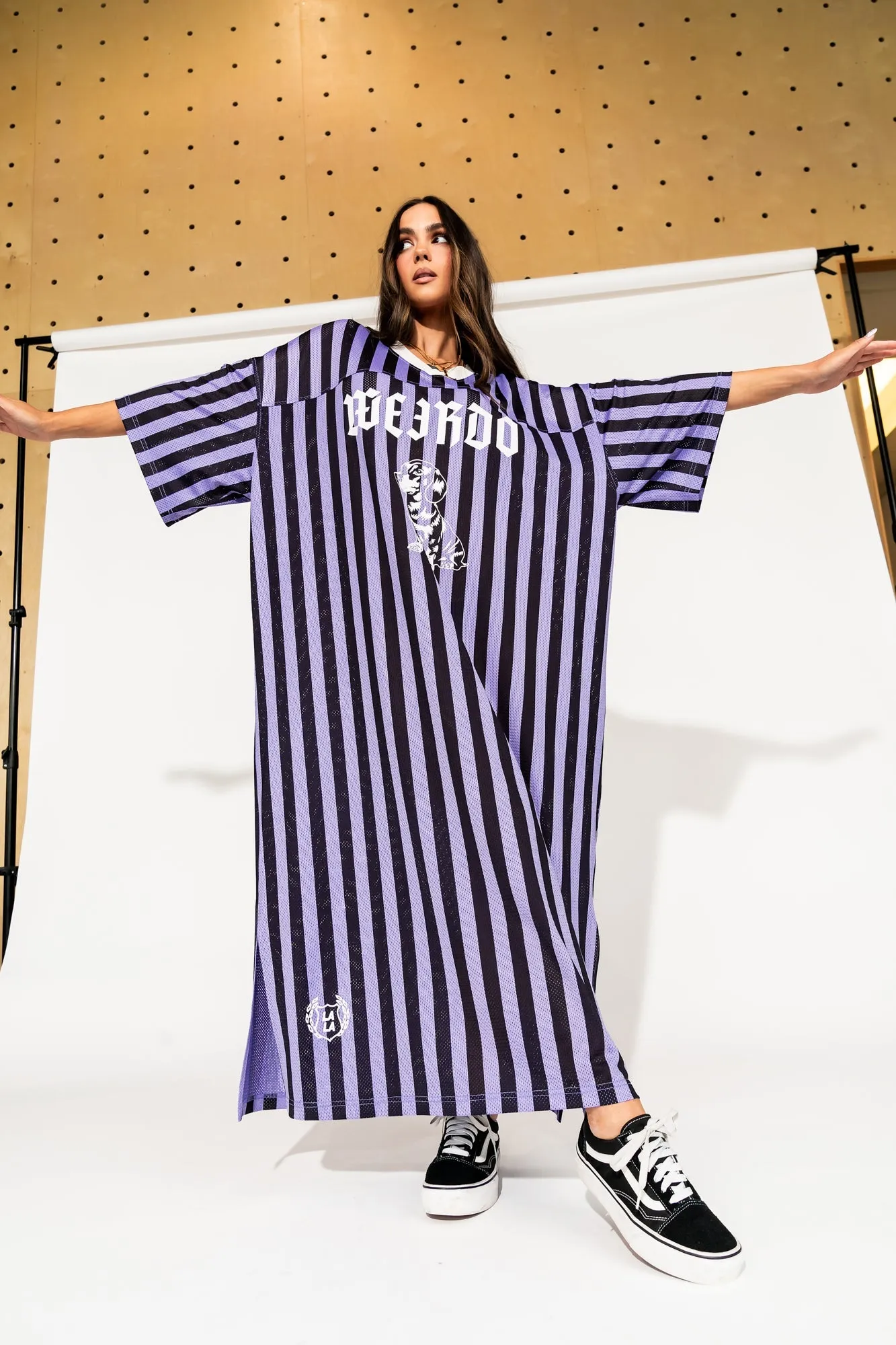 Long Live Weirdos Jersey Dress