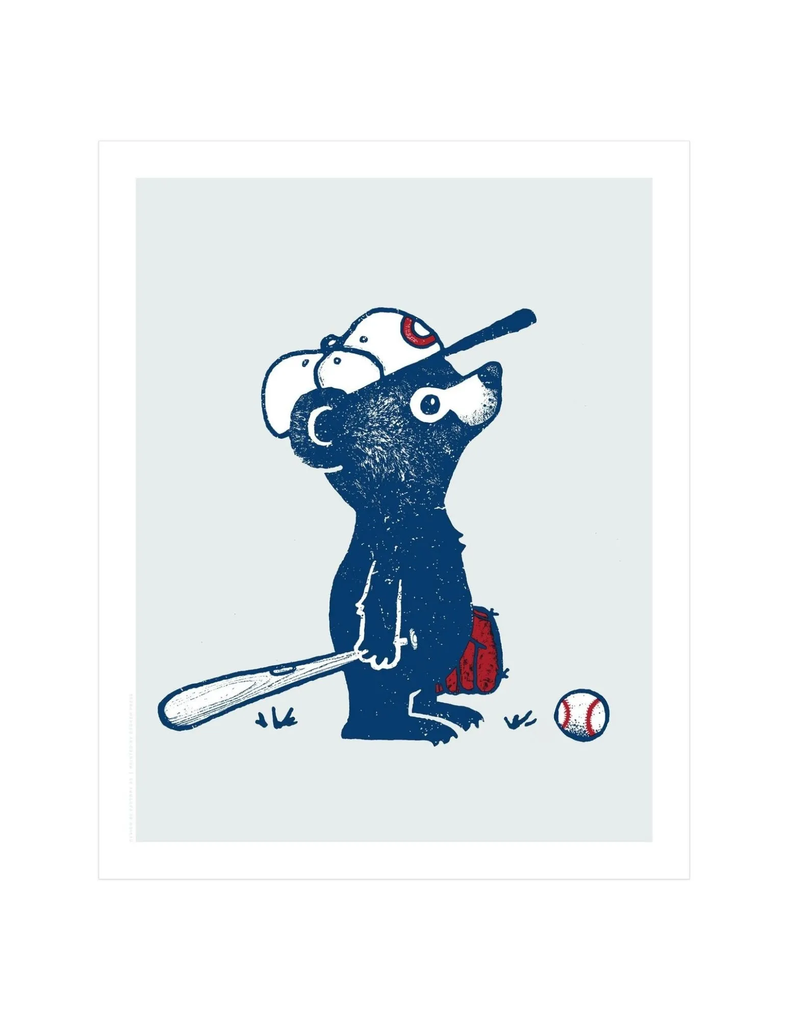 Lovable Loser Screen Print (Chicago Cubs)