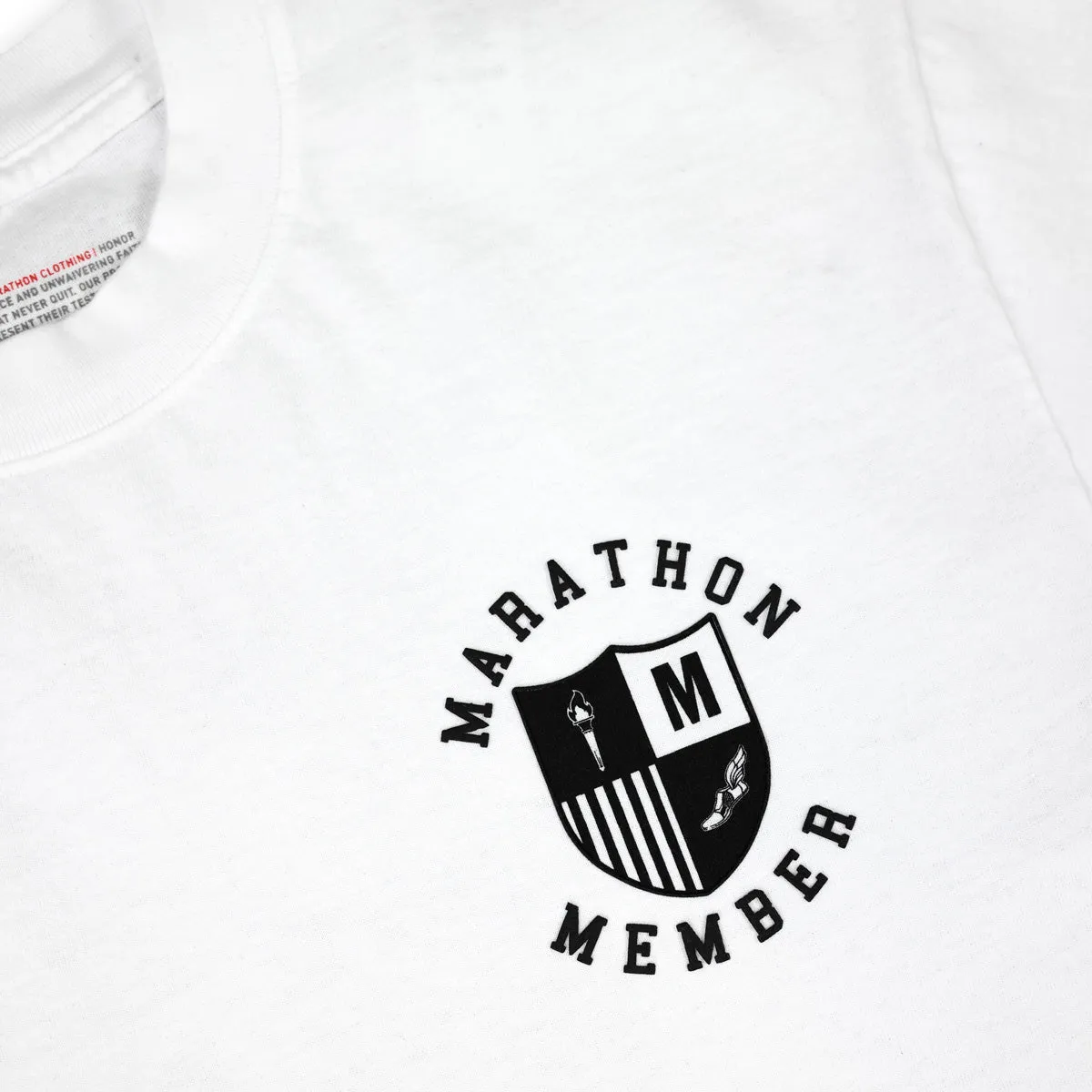 Marathon Members T-Shirt - White