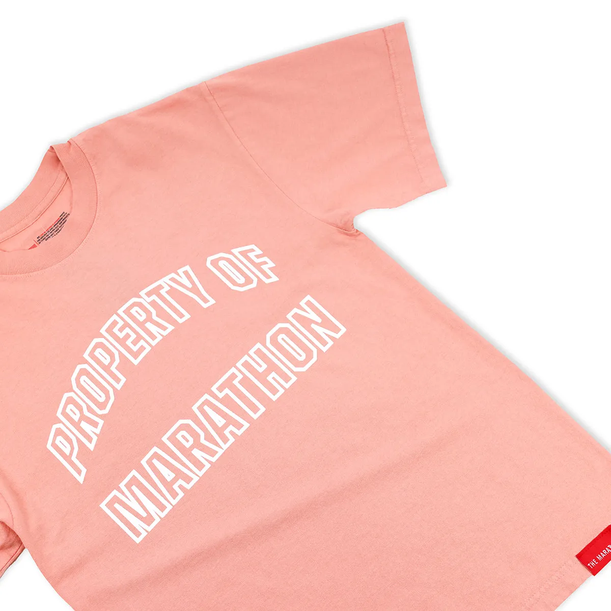 Marathon Property T-Shirt - Coral