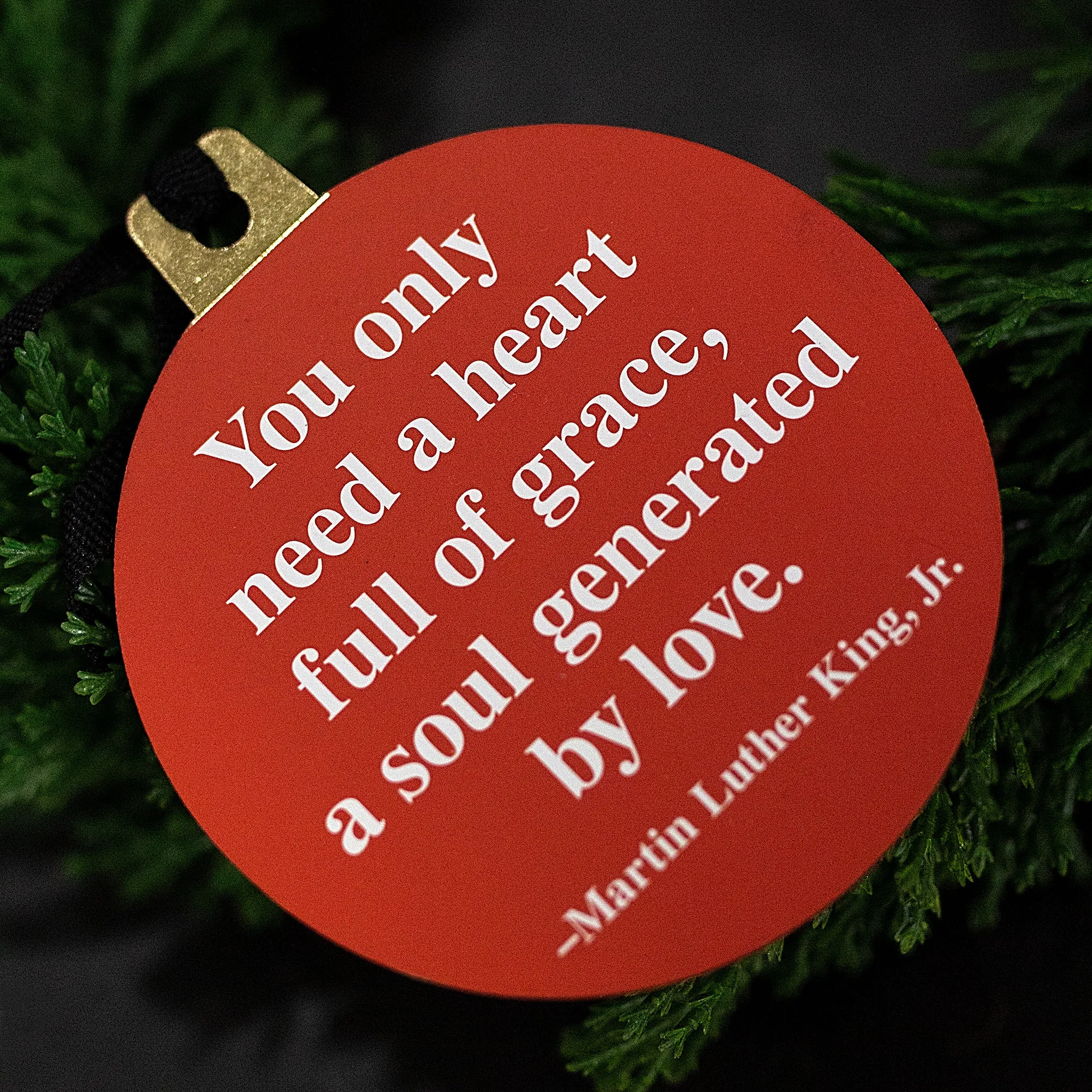 Martin Luther King Jr. Love Ornament