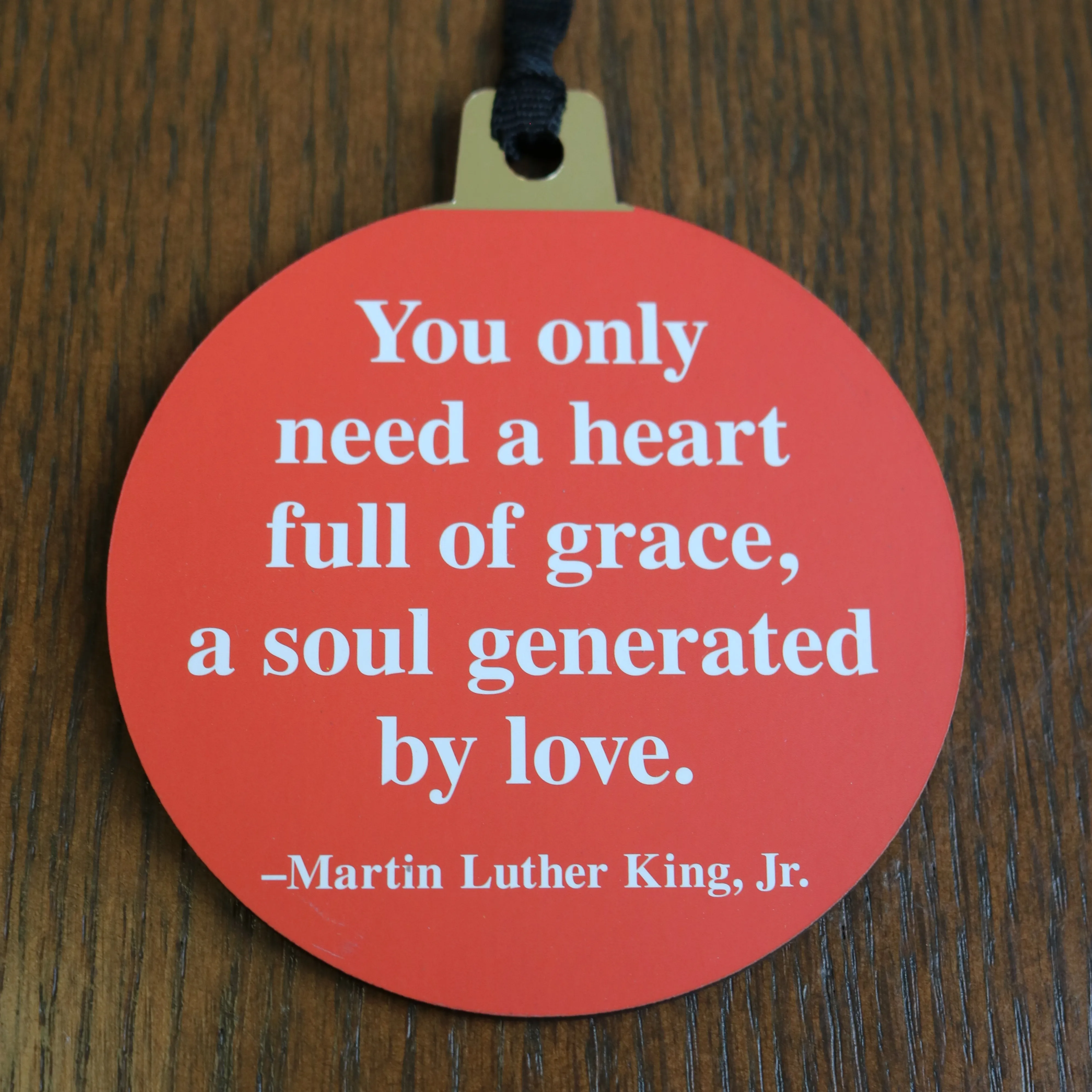 Martin Luther King Jr. Love Ornament