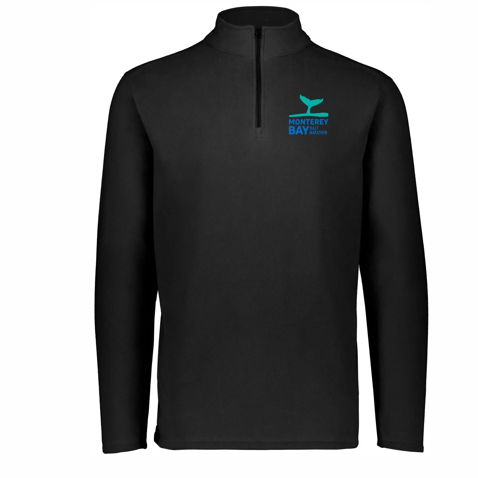 MBH Men's Eco Fleece 1/4 Zip -Black- Embroidery