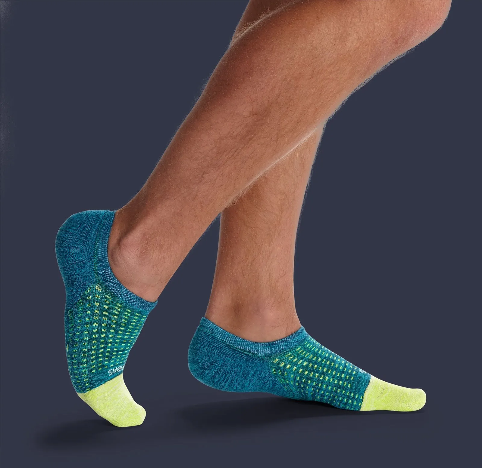 Men's Performance Cushioned No Show Socks