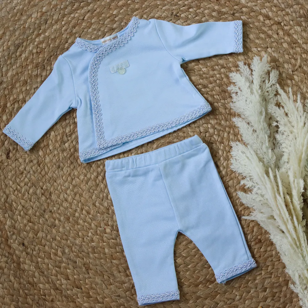 Mintini Boys Blue 2 Piece Set