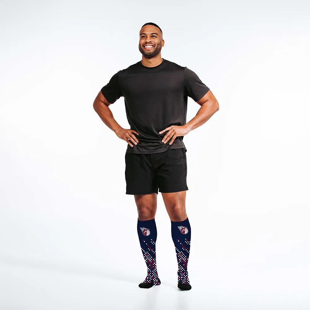 MLB Compression Socks, Cleveland Guardians - Scoreboard