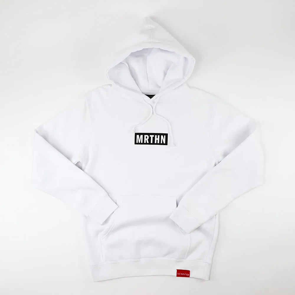 MRTHN Hoodie - White/Black