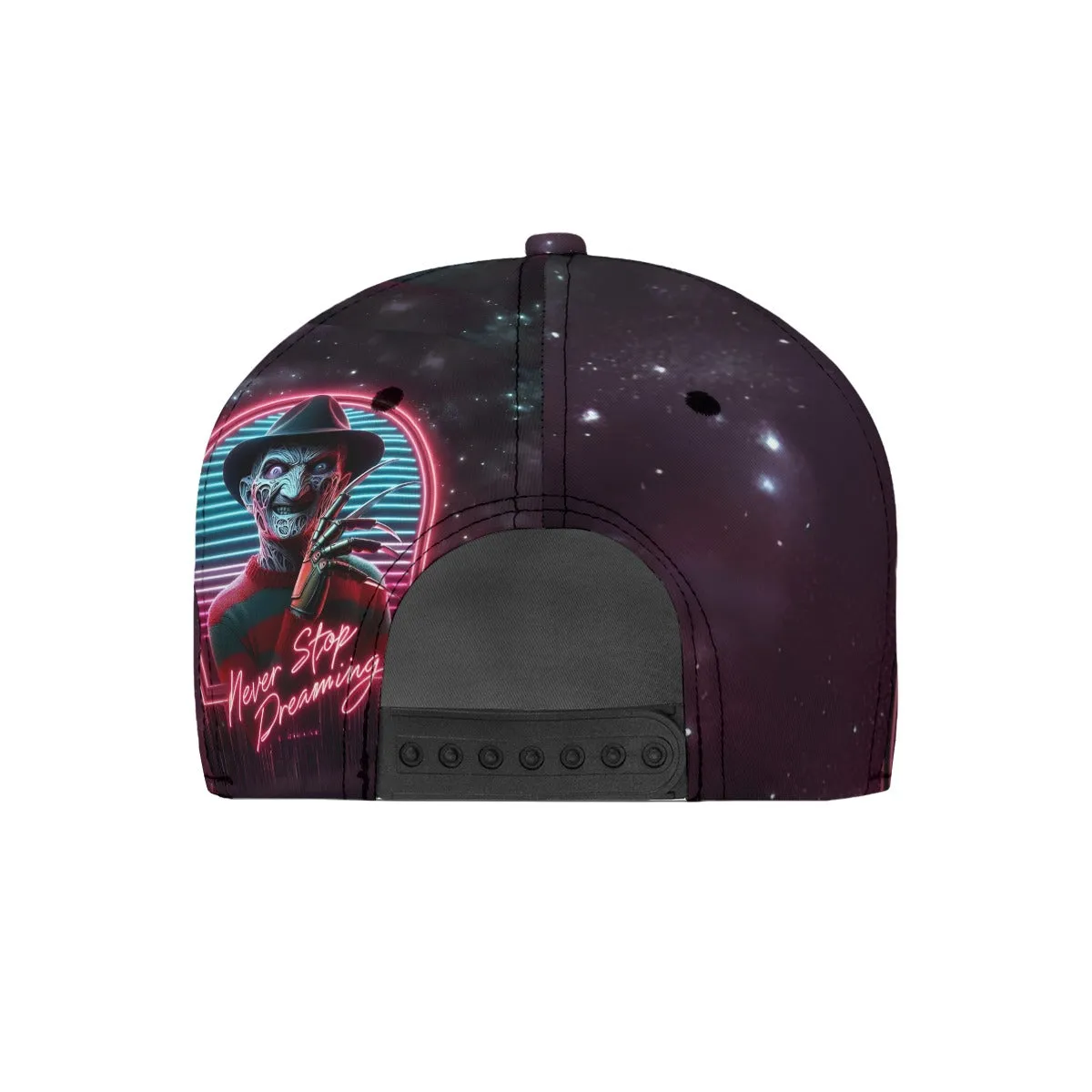 Nightmare Freddy Elm Street Flat-Brim Baseball Cap With Box