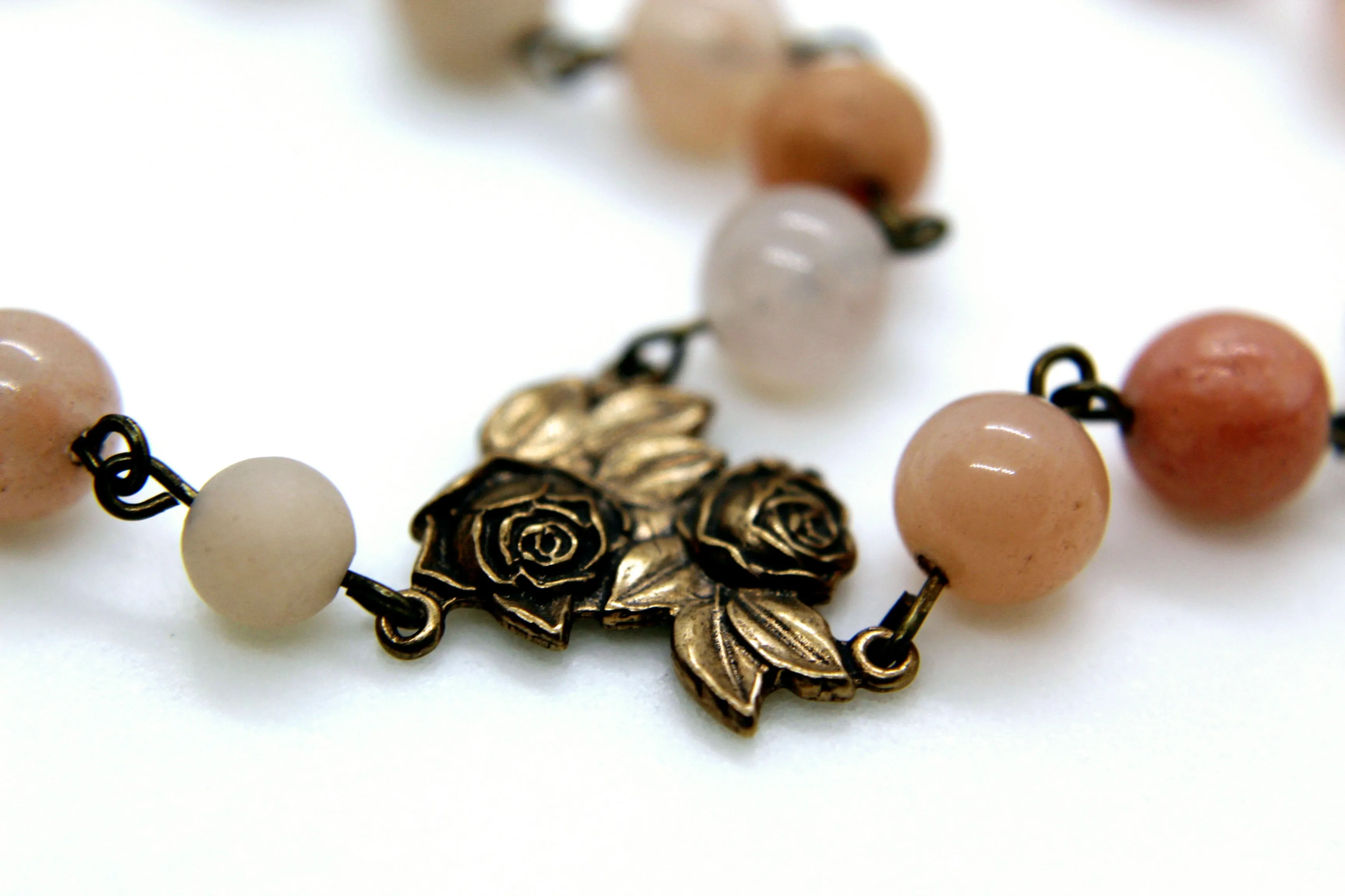 Pink Rose Rosary