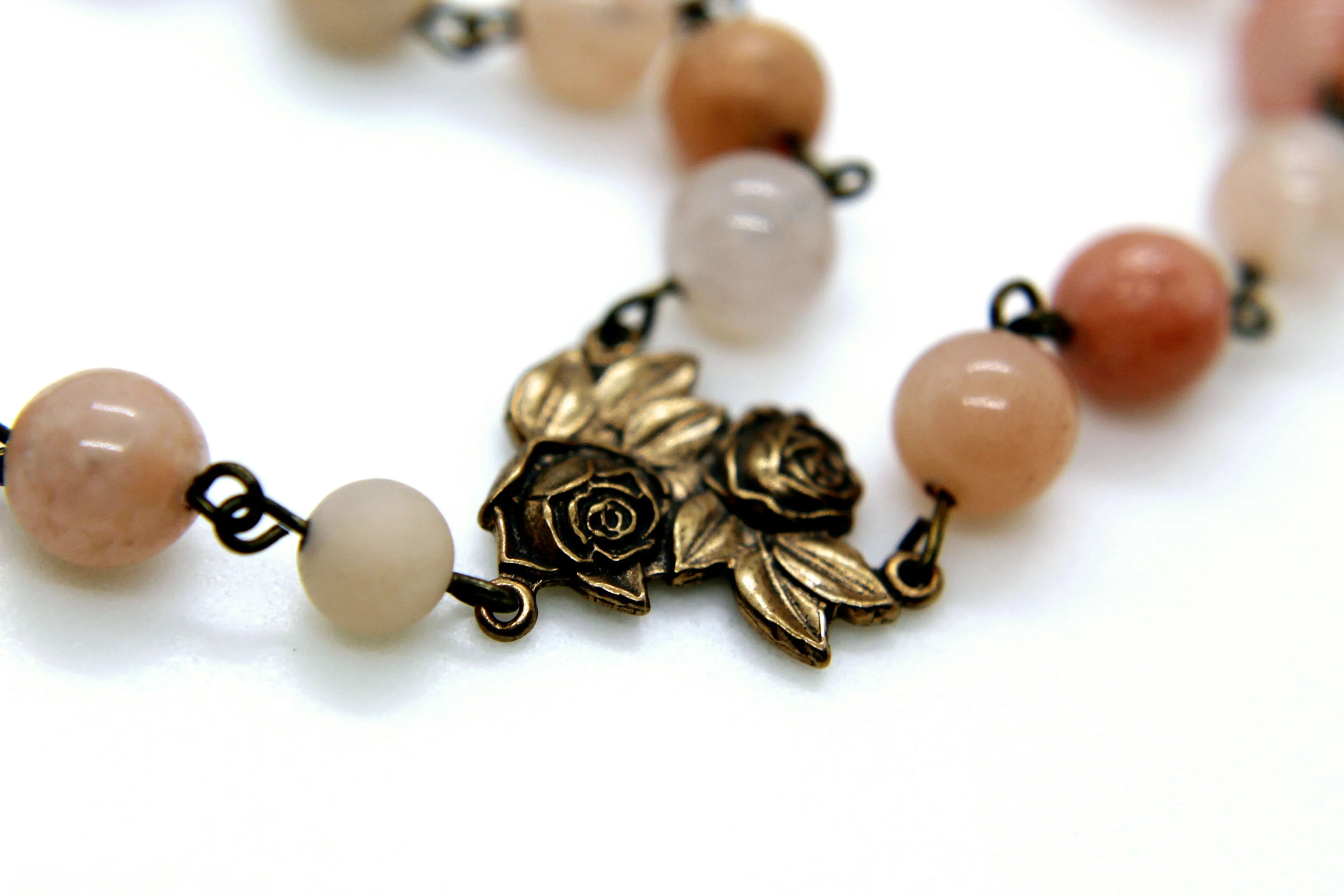 Pink Rose Rosary