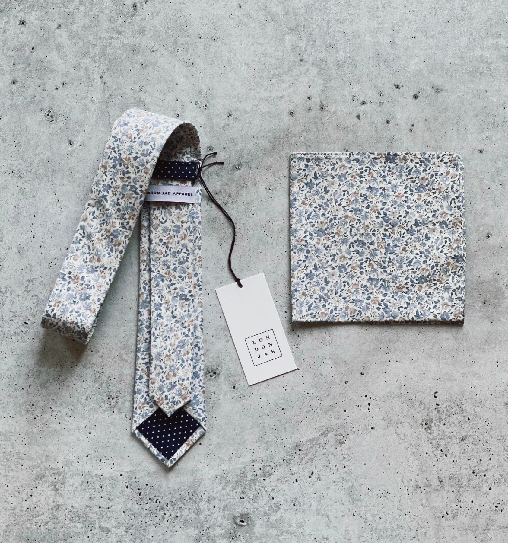 Sigmond Cotton Floral Pocket Square