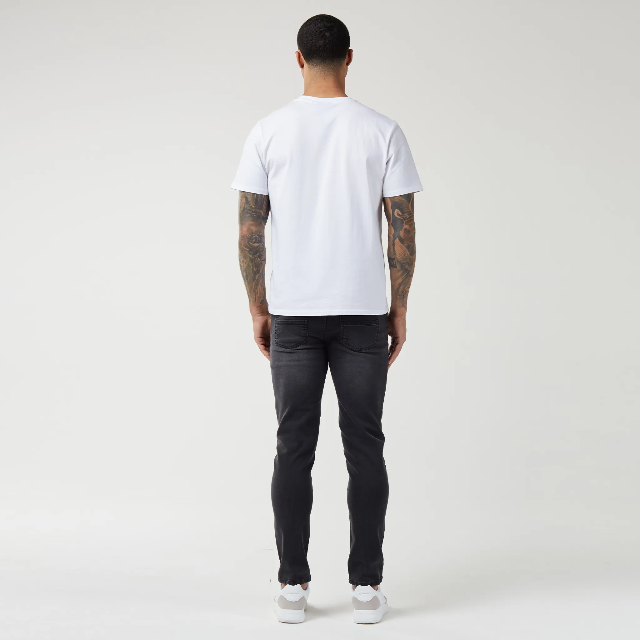 Slim Fit Denim Jean | Grey Wash