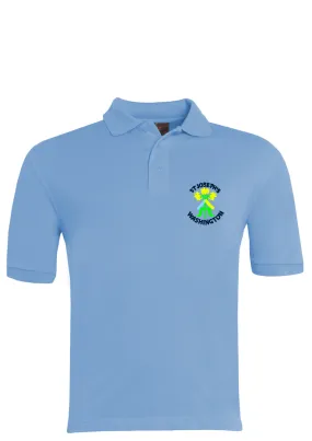 St Joseph's Washington RC School Sky Blue Polo