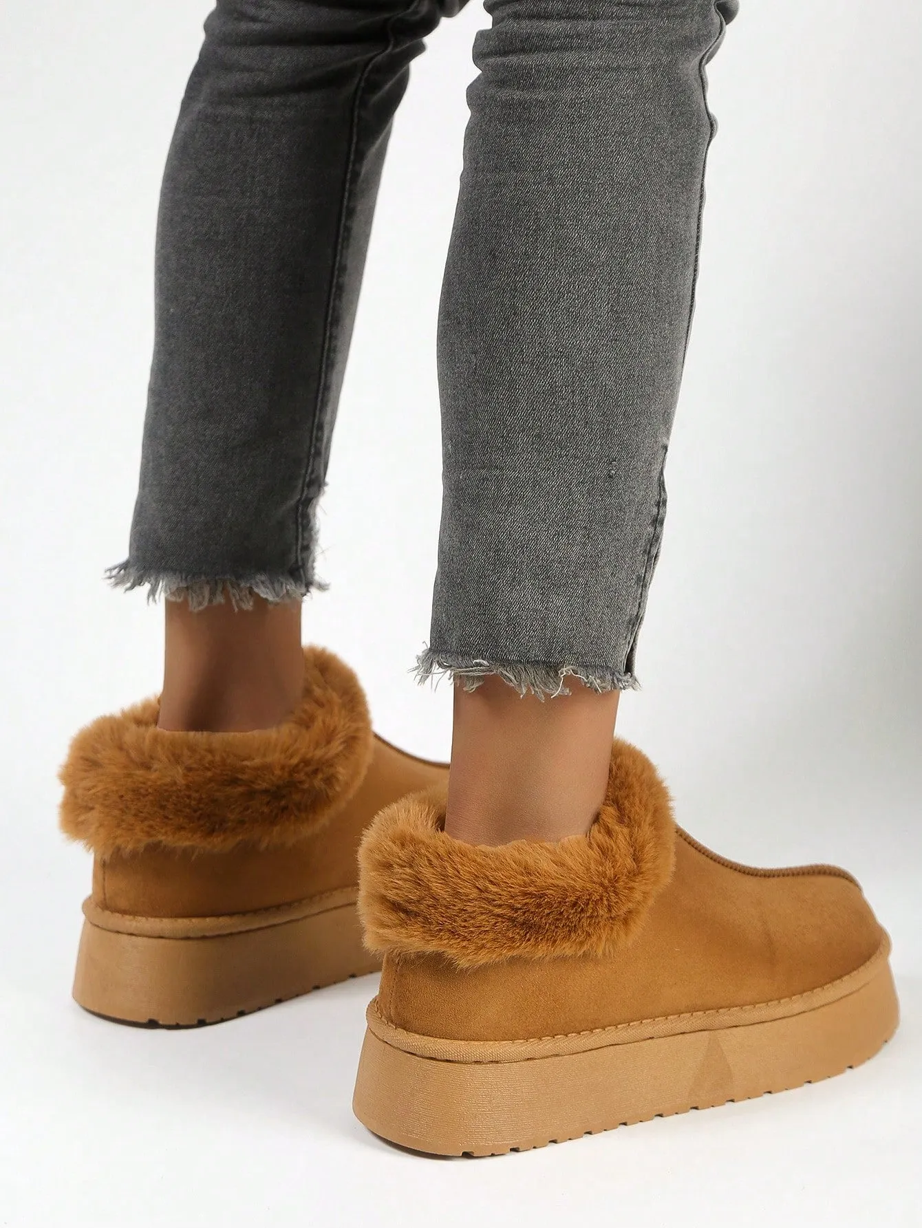 Women's Wedge Heel Platform Boots