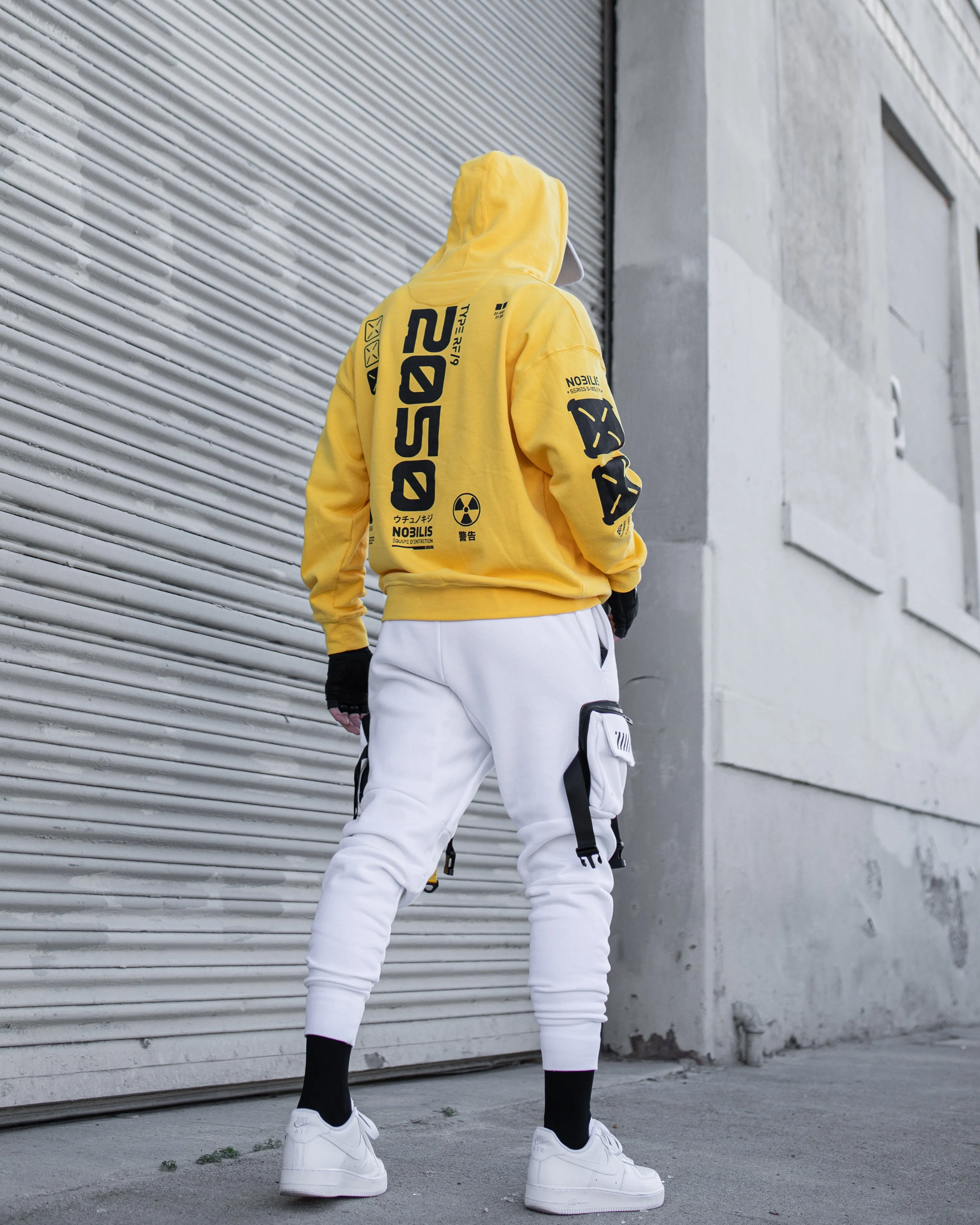 Y-2050 Yellow Hoodie