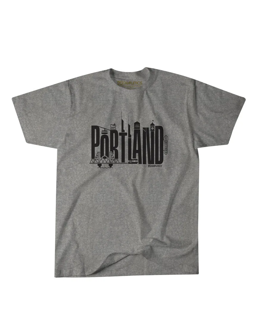 Youth - Portland Skyline Tee - Multiple Colors