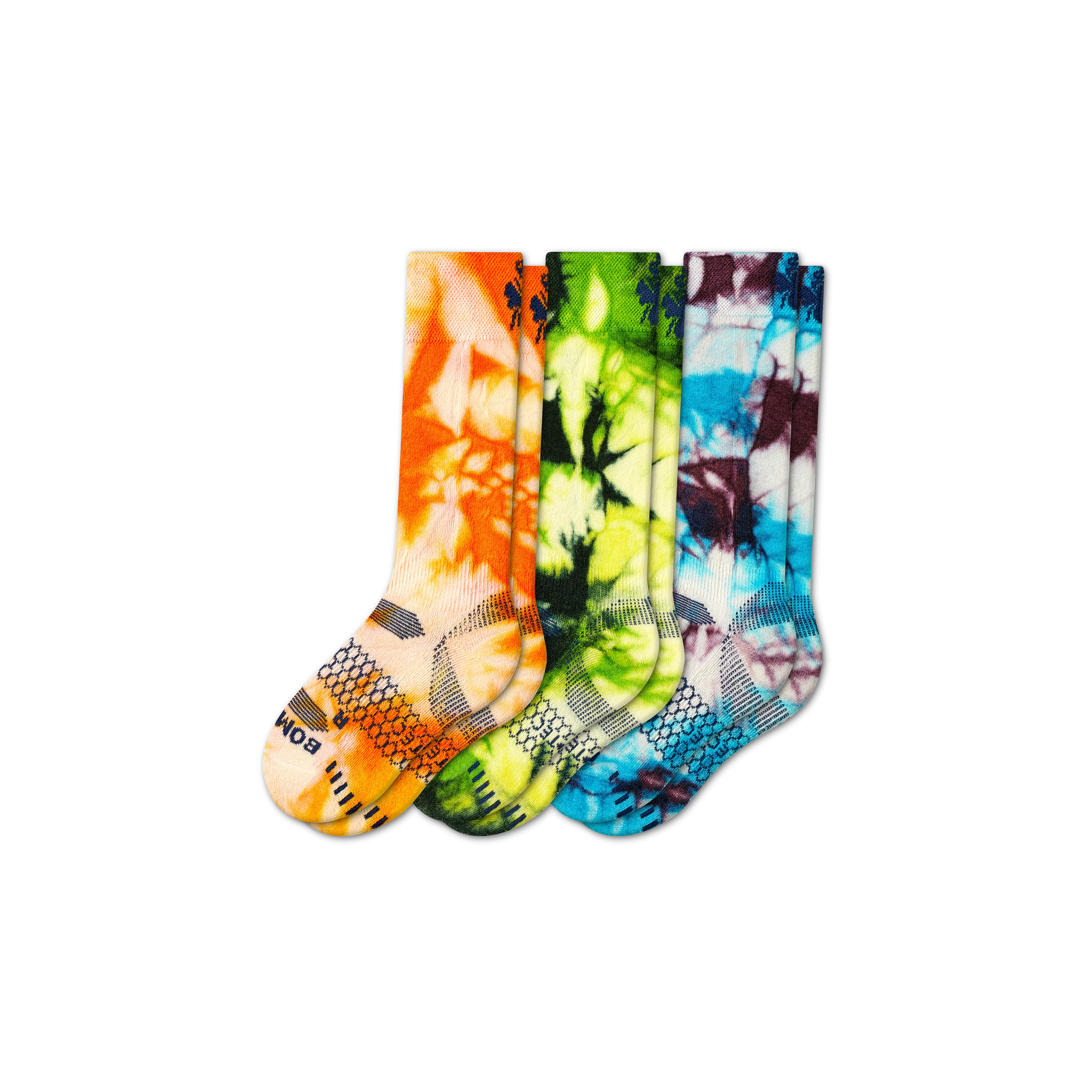 Youth Tie Dye Active Ski & Snowboard Sock 3-Pack